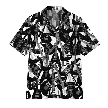 Gearhumans 3D Electric Guitar Hawaii Shirt