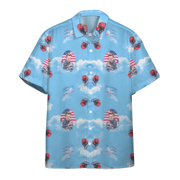 Gearhumans 3D Goose Top Gun Custom Hawaiian Shirt