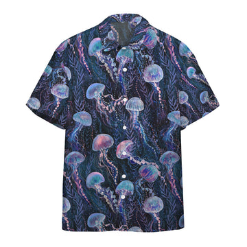 Gearhuman 3D Magic Jellyfish Custom Hawaii Shirt