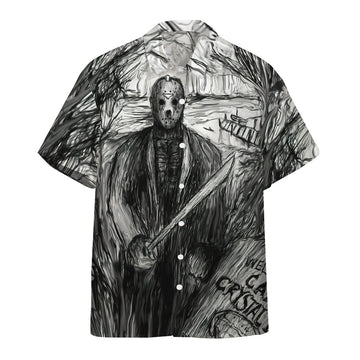 Gearhumans 3D Jason Welcome You To Crystal Lake Custom Hawaii Shirt