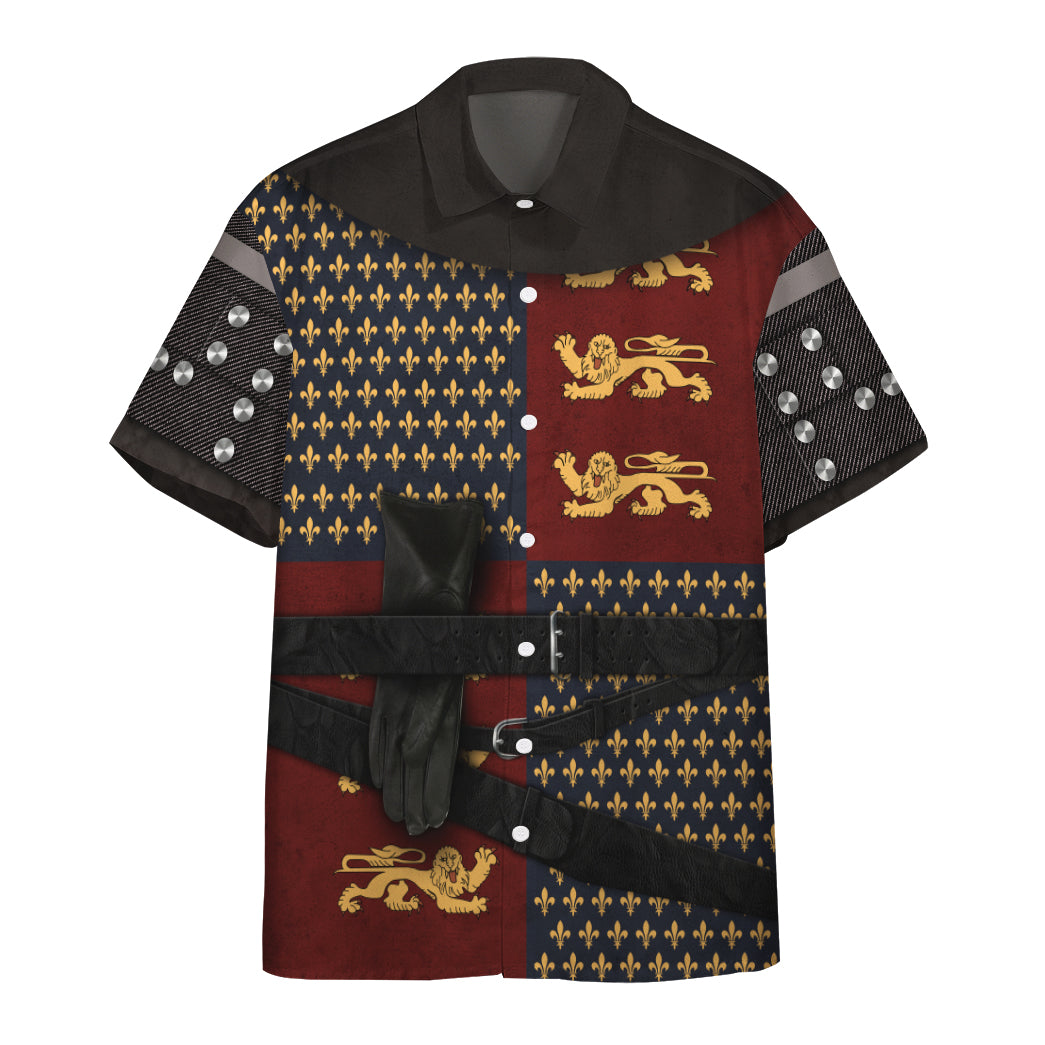 Gearhumans 3D Henry V Custom Short Sleeve Shirt
