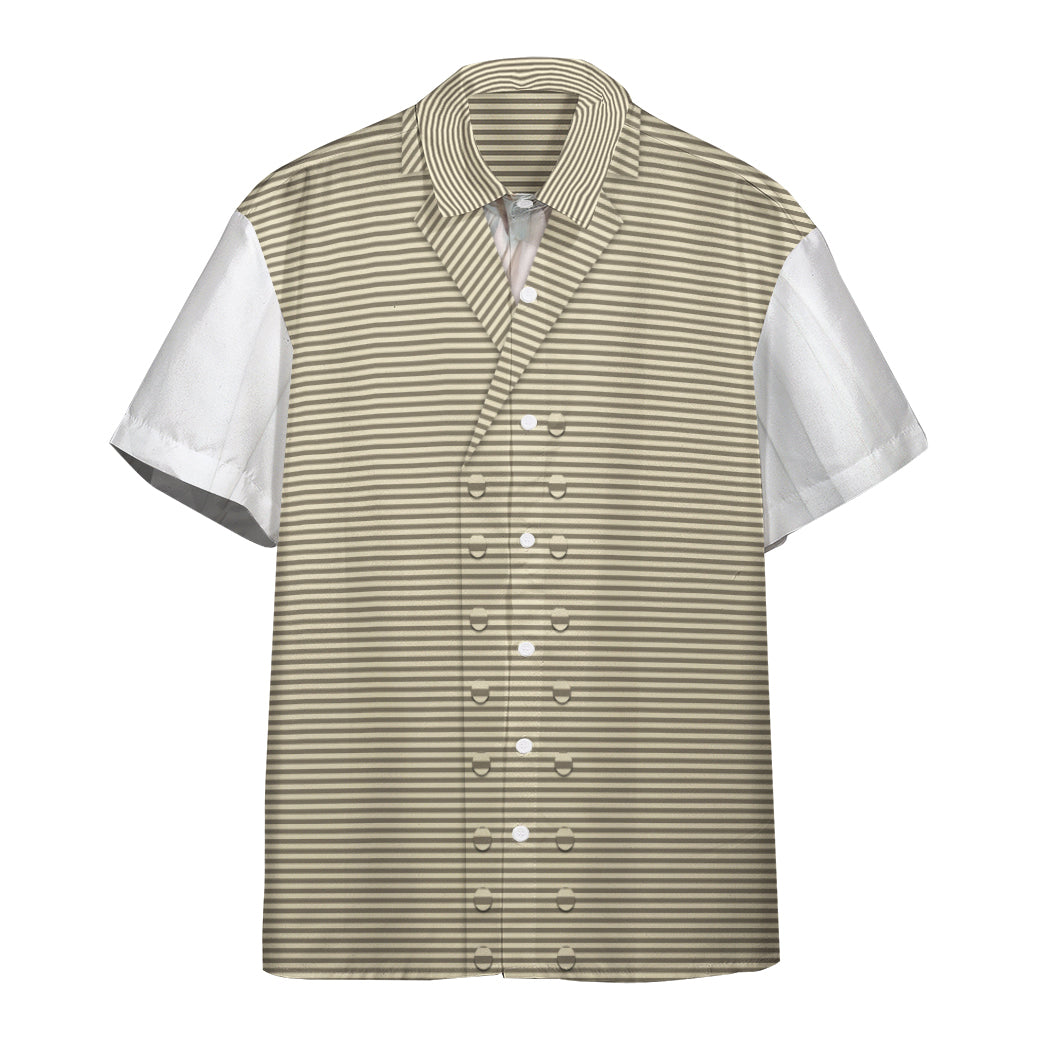 Gearhumans 3D Thomas Jefferson Ancient Custom Short Sleeve Shirt