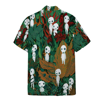 Gearhumans 3D Kodama Hawaii Shirt