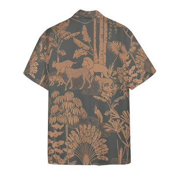 Gearhumans 3D Jungle Dream Hawaii Shirt