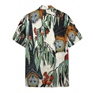 Gearhumans 3D Flying Fox Hawaii Shirt