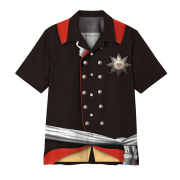 Gearhumans 3D Custom Frederick The Great Hawaii Shirt