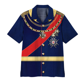 Gearhumans 3D King Ludwig II Of Bayern Custom Hawaii Shirt