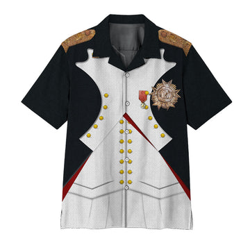 Gearhumans 3D Custom Napoleon Bonaparte Hawaii Shirt