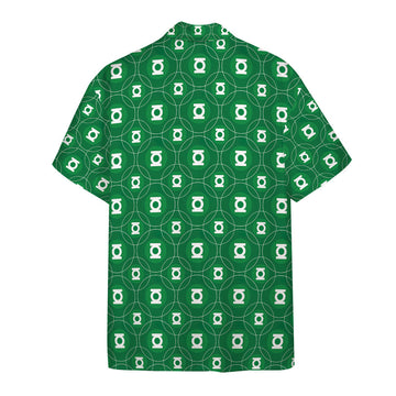 Gearhumans 3D Green Lantern Custom Hawaii Shirt