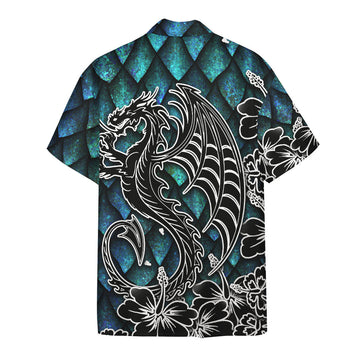 Gearhumans 3D Dragon Hawaii Shirt