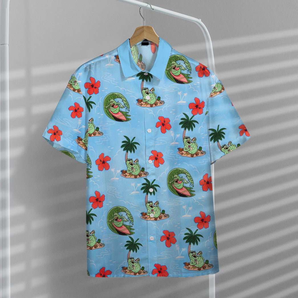 subway Hula Big Logo 3D Hawaiian Shirt For Summer - YesItCustom