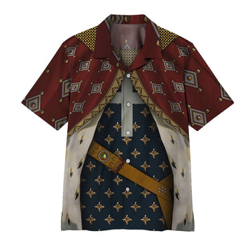 Gearhumans 3D Custom Richard I Of England Hawaii Shirt