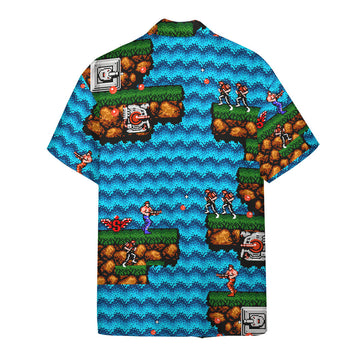 Gearhumans 3D Contra Hawaii Shirt