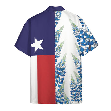 Gearhumans 3D Texas Bluebonnets Hawaii Shirt