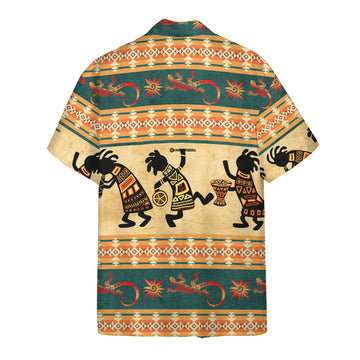 Gearhumans 3D American Native Hawaii Shirt