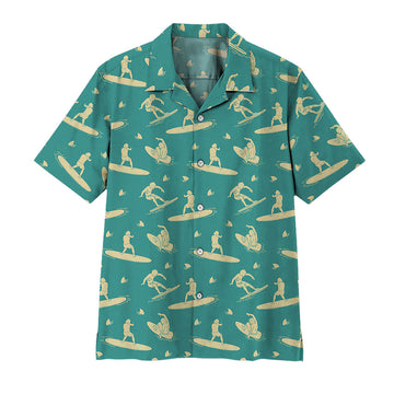 Gearhumans 3D Surfing Hawaii Shirt