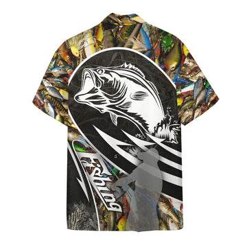 Gearhumans 3D Fishing Hawaii Shirt