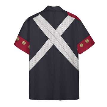 Gearhumans 3D Custom Continental Army Hawaii Shirt