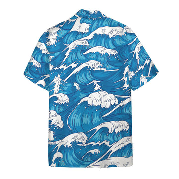 Gearhumans T Rex Surfing Hawaii Shirt