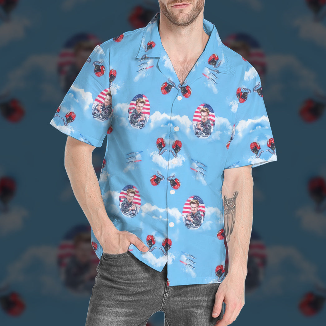 Honolulu Goose In Top Gun Custom Hawaiian Shirt