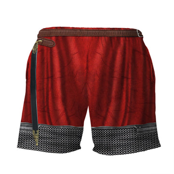 Gearhumans 3D Custom Edward I Of England Shorts