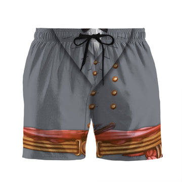 Gearhumans 3D Custom Robert E.Lee Shorts