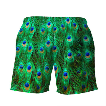 Gearhumans 3D Peacock Beach Short