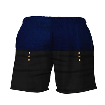 Gearhumans 3D French Line Artillery 1806 Custom Shorts