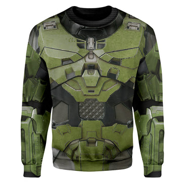 Gearhumans 3D Halo Infinite Masterchief Cosplay Custom Tshirt Hoodie Apparel