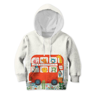 Gearhumans Amazing London Bus Tour Custom Hoodies T-shirt Apparel