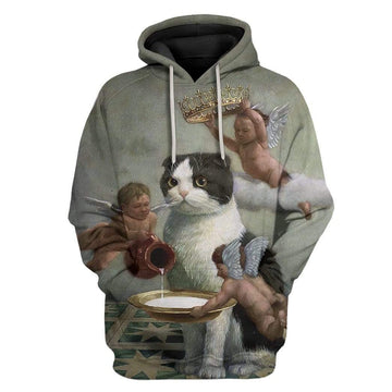 Gearhumans Angel Cat Custom T-Shirts Hoodies Apparel