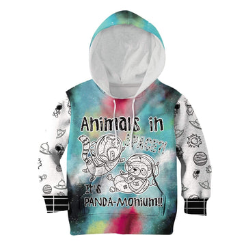 Gearhumans Animal in space Custom Hoodies T-shirt Apparel
