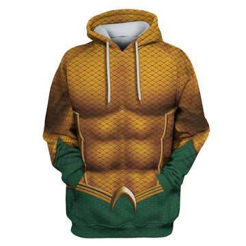 Aquaman Custom T-shirt - Hoodies Apparel HD-MV110995 3D Custom Fleece Hoodies Hoodie S 