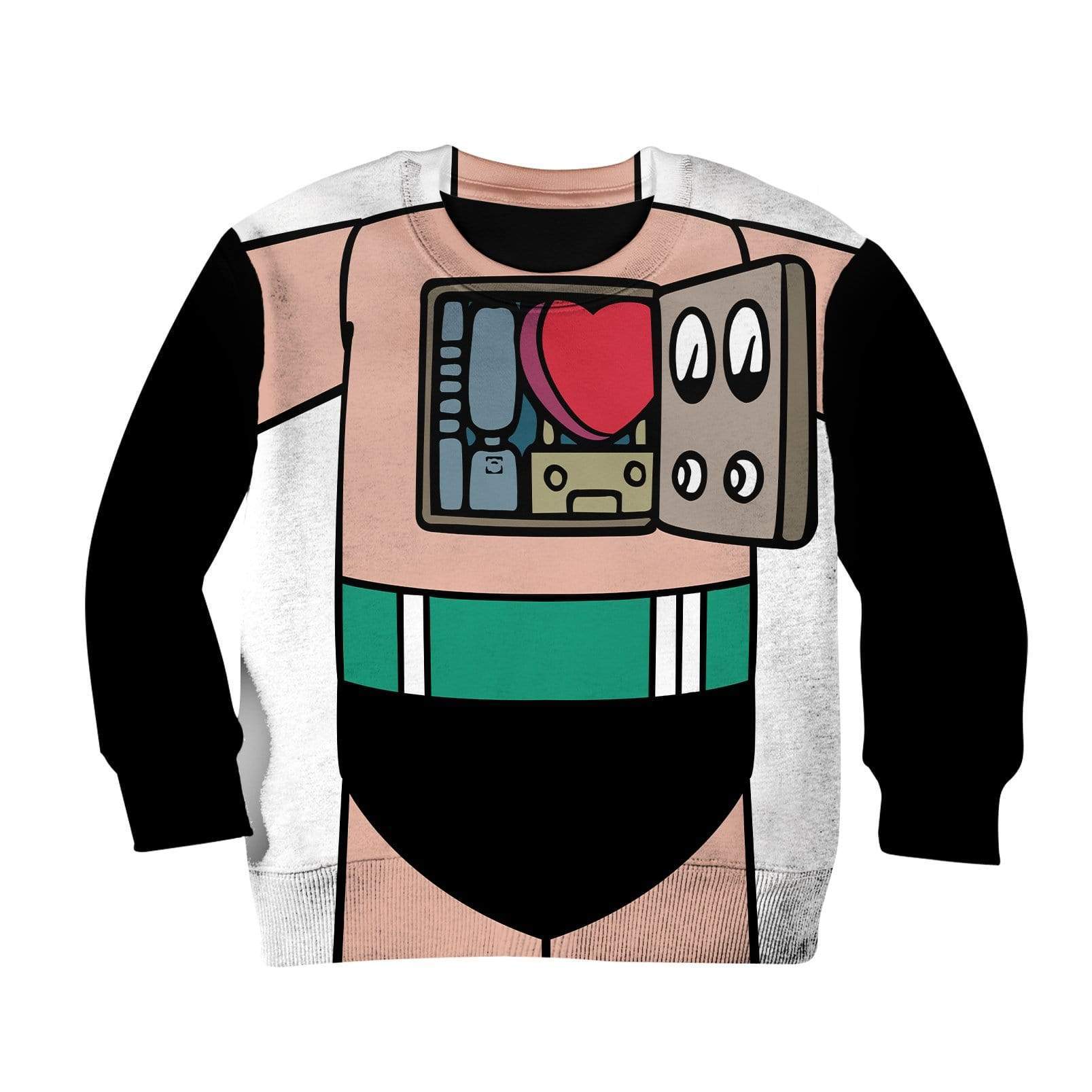 Astro Boy Costume Custom Hoodies T-shirt Apparel HD-GH20516K kid 3D apparel Kid Sweatshirt 2T 