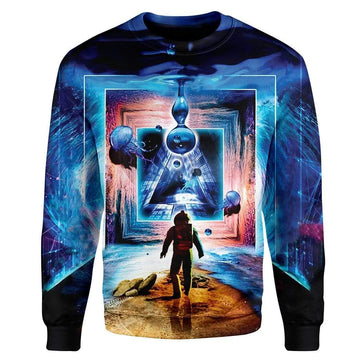Gearhumans Astronaut Portal To The Beyond Custom T-Shirts Hoodies Apparel