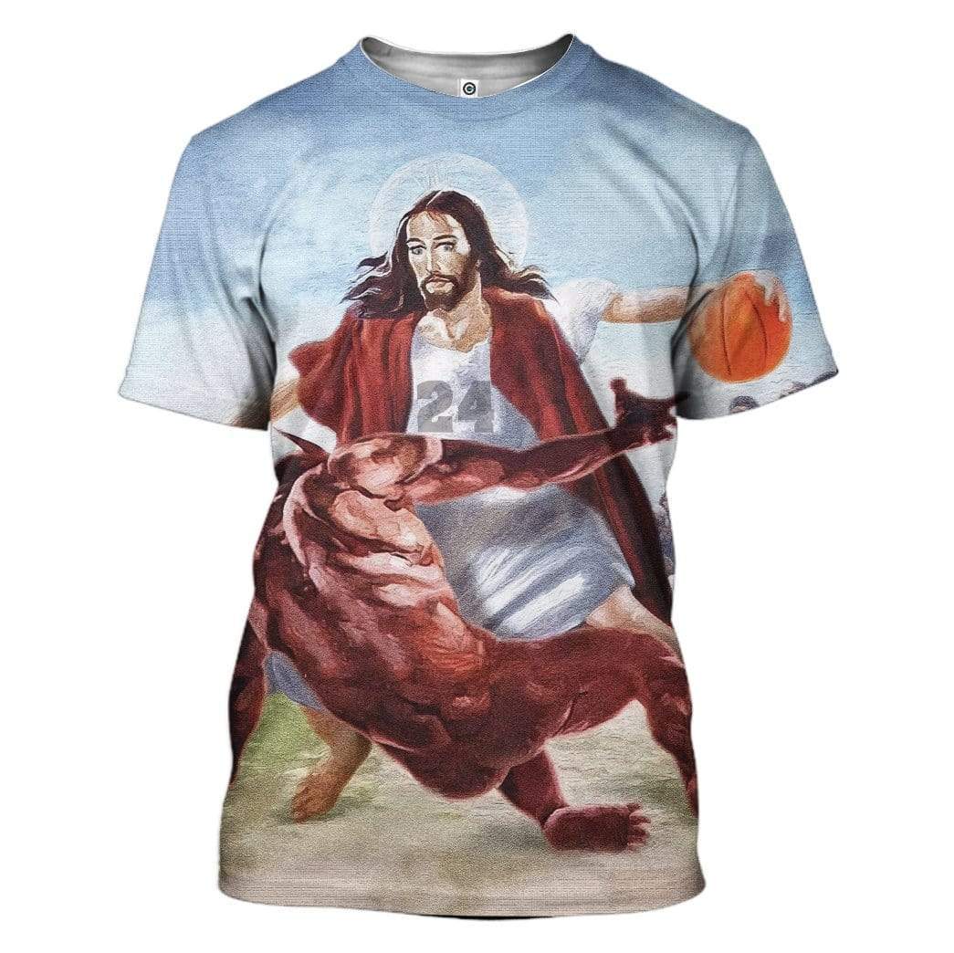 Basketball God Custom T-Shirts Hoodies Apparel HD-AT0302203 3D Custom Fleece Hoodies T-Shirt S 