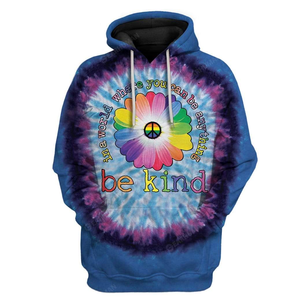 Be Kind Custom T-shirt - Hoodies Apparel HD-TA18111915 3D Custom Fleece Hoodies Hoodie S 