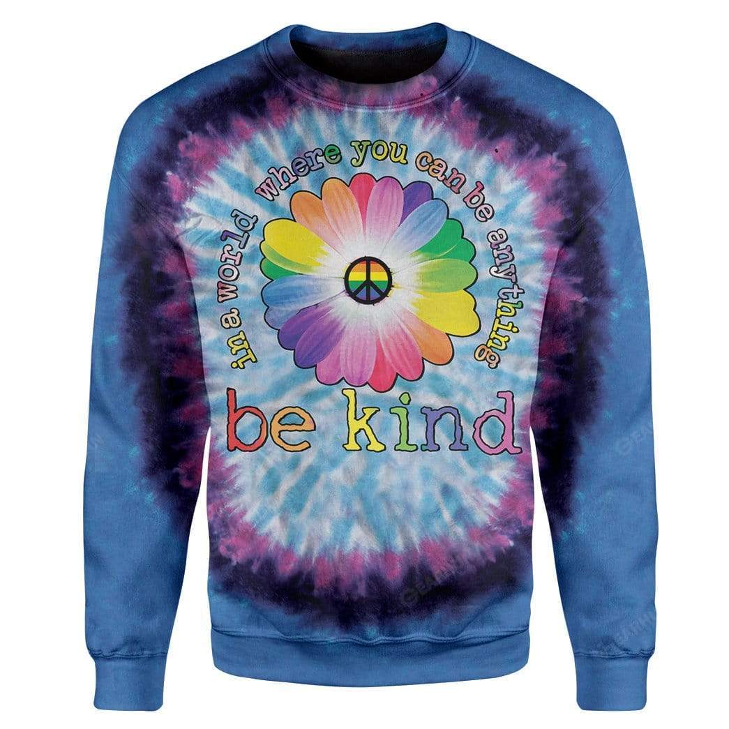 Be Kind Custom T-shirt - Hoodies Apparel HD-TA18111915 3D Custom Fleece Hoodies Long Sleeve S 