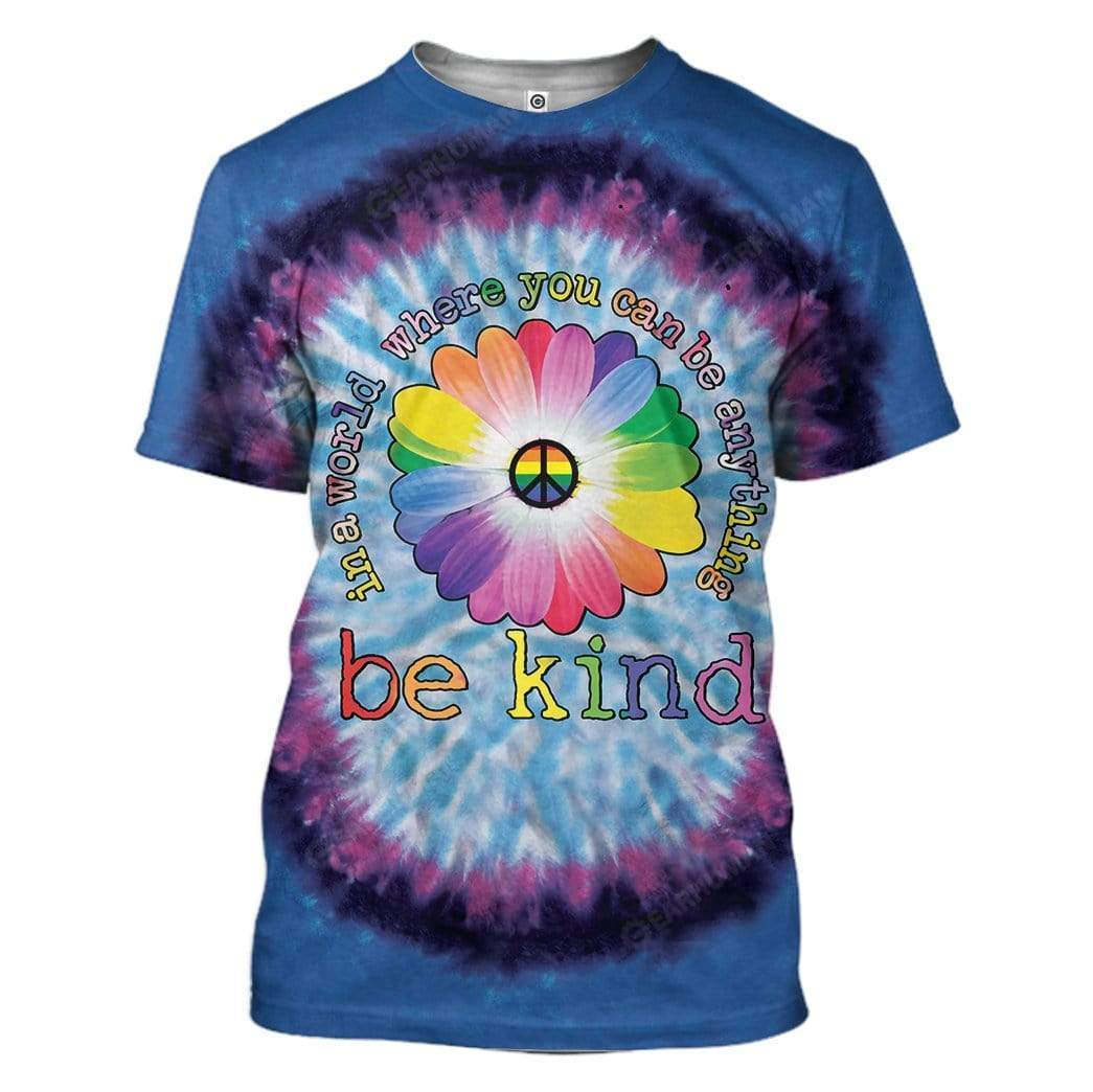 Be Kind Custom T-shirt - Hoodies Apparel HD-TA18111915 3D Custom Fleece Hoodies T-Shirt S 