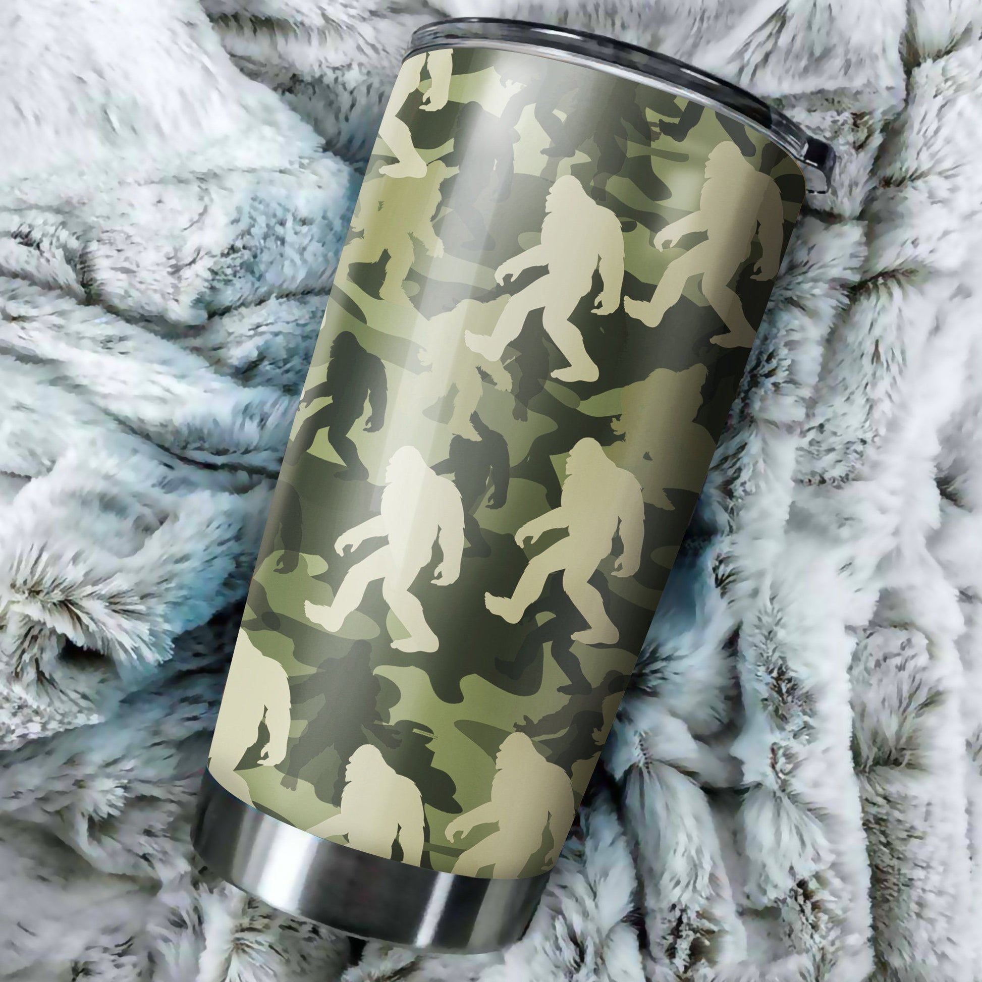 Custom Camo Stainless Steel Thermos (Personalized)
