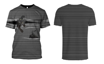 Gearhumans Black cat Hoodies - T-Shirts Apparel