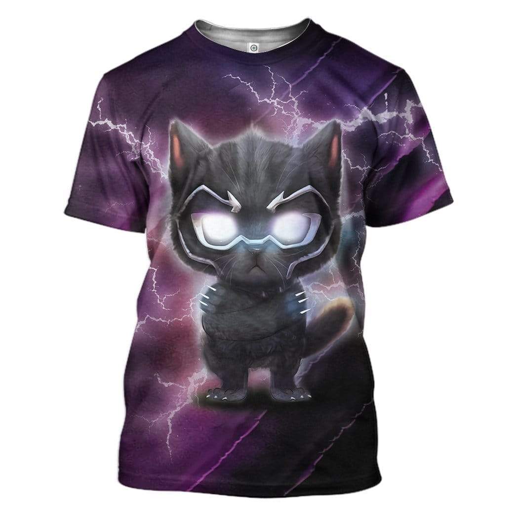 Cat Panther Custom T-Shirts Hoodies Apparel CT-TA0901203 3D Custom Fleece Hoodies T-Shirt S 