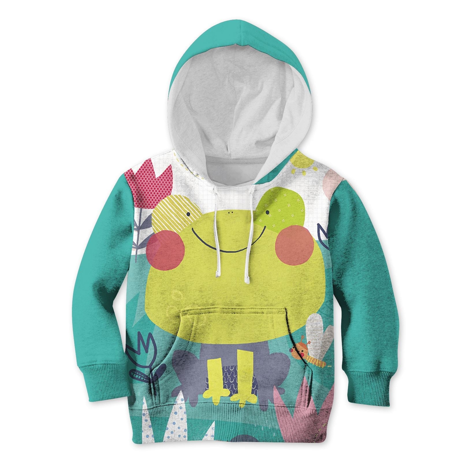 Cherub Frog Custom Hoodies T-shirt Apparel HD-PET110379K kid 3D apparel Kid Hoodie S/6-8 