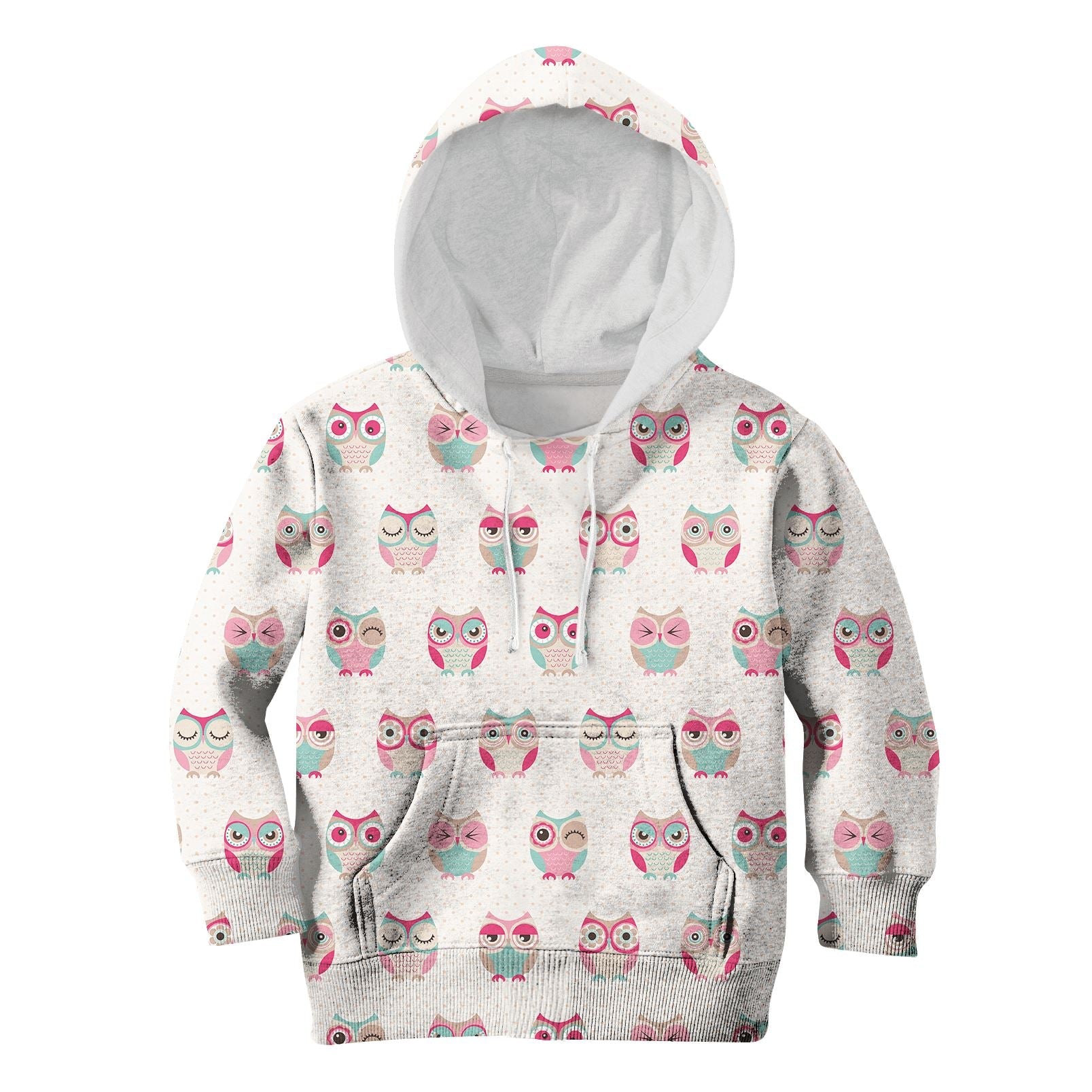 Cherub Owls Custom Hoodies T-shirt Apparel HD-PET110363K kid 3D apparel Kid Hoodie S/6-8 