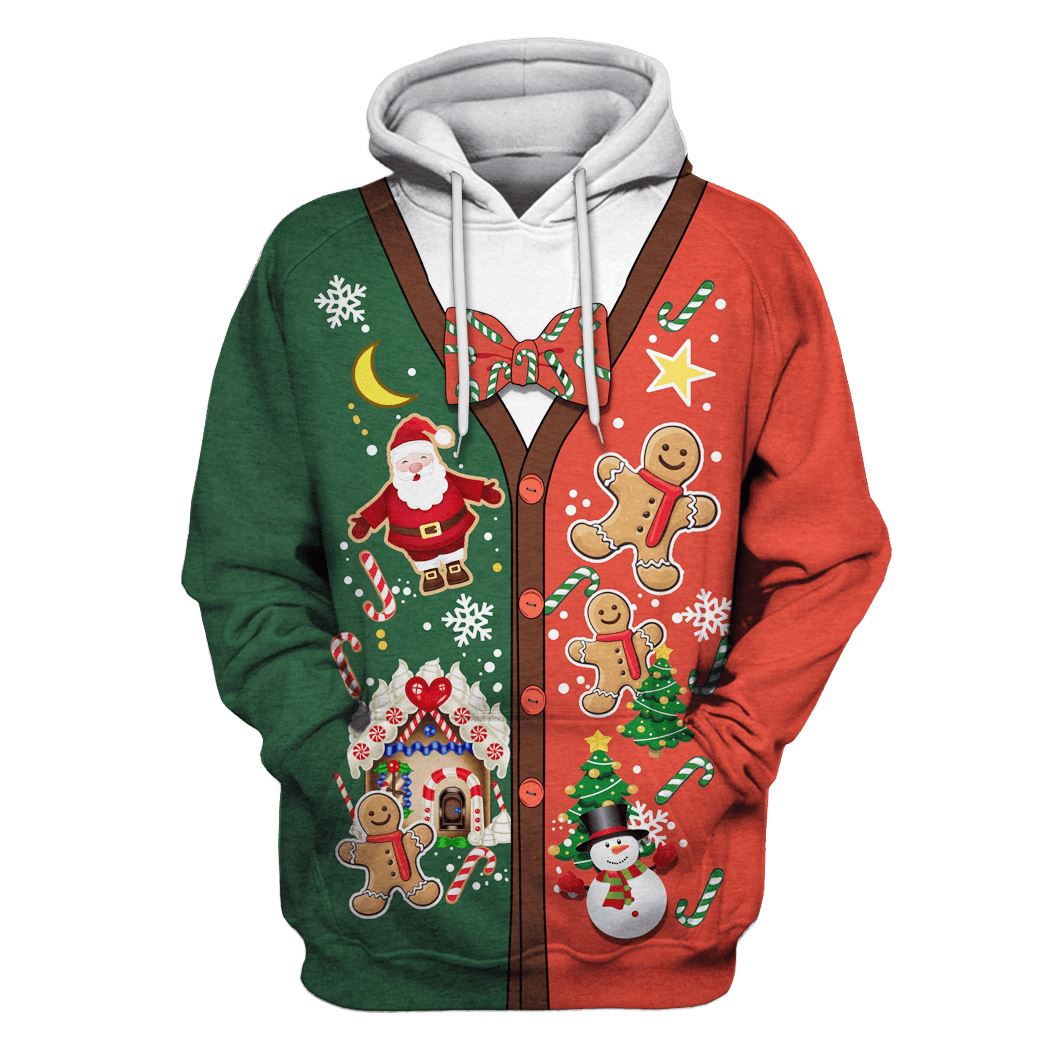 Christmas Coming Soon Custom T-shirt - Hoodies Apparel NL110100 3D Custom Fleece Hoodies Hoodie S 