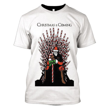 Gearhumans Christmas is coming Custom T-shirt - Hoodies Apparel