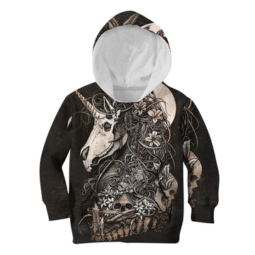 Gearhumans Cool Skull Unicorn Custom Hoodies T-shirt Apparel