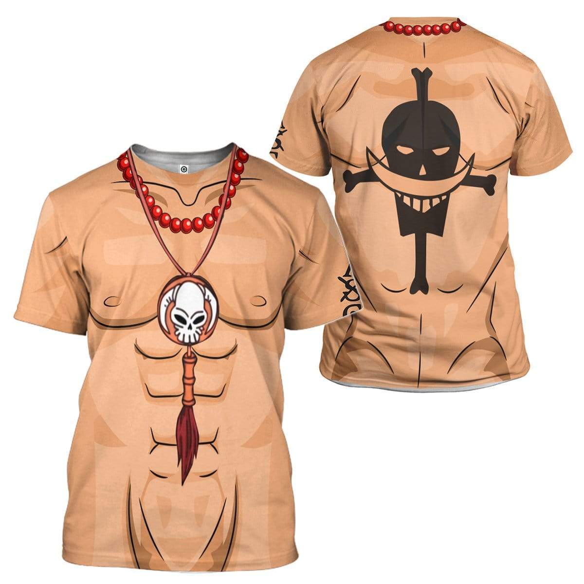 Cosplay Ace One Piece Custom T-Shirts Hoodies Apparel CO-AT2712193 3D Custom Fleece Hoodies 
