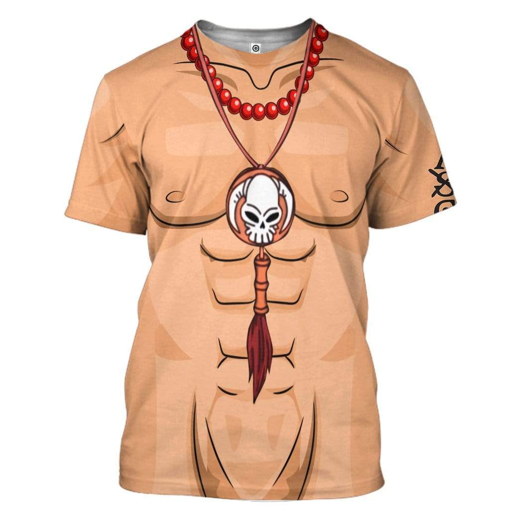 Cosplay Ace One Piece Custom T-Shirts Hoodies Apparel CO-AT2712193 3D Custom Fleece Hoodies T-Shirt S 