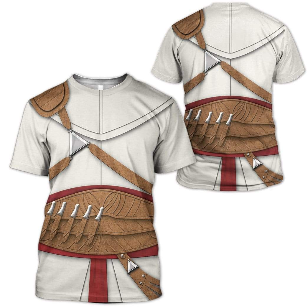 Cosplay Alta??r Ibn-La?ªAhad Assassin's Creed Custom T-Shirts Hoodies Apparel HD-QM0601204 3D Custom Fleece Hoodies 